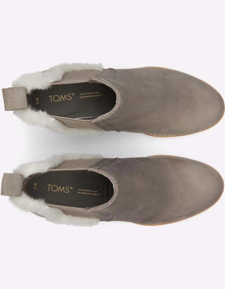 Toms Maddie Boots Womens Grey