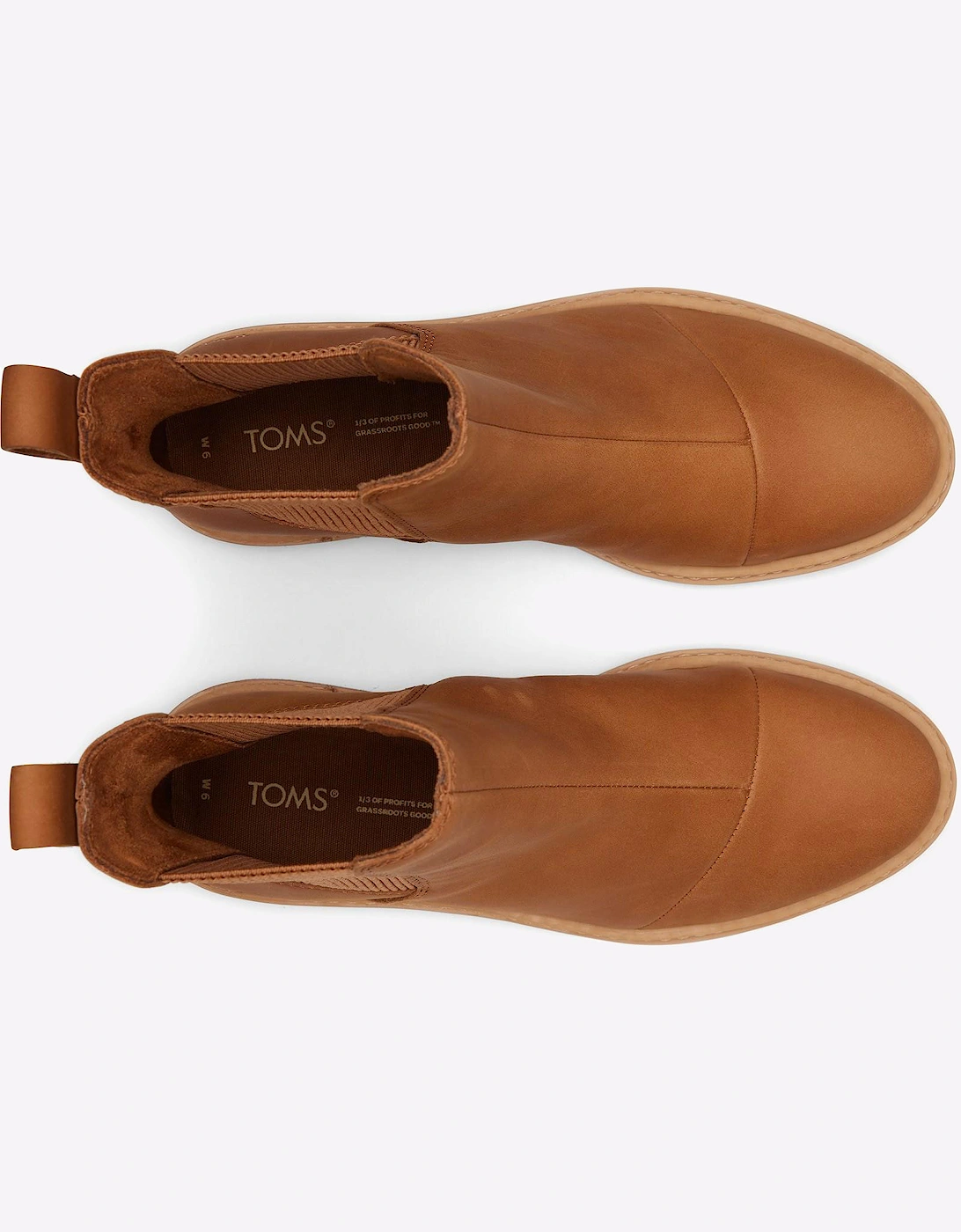 Toms Charlie Boots Womens Tan