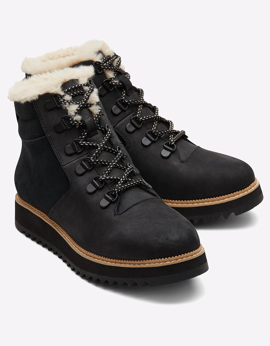 Toms Mojave Womens Boots Black
