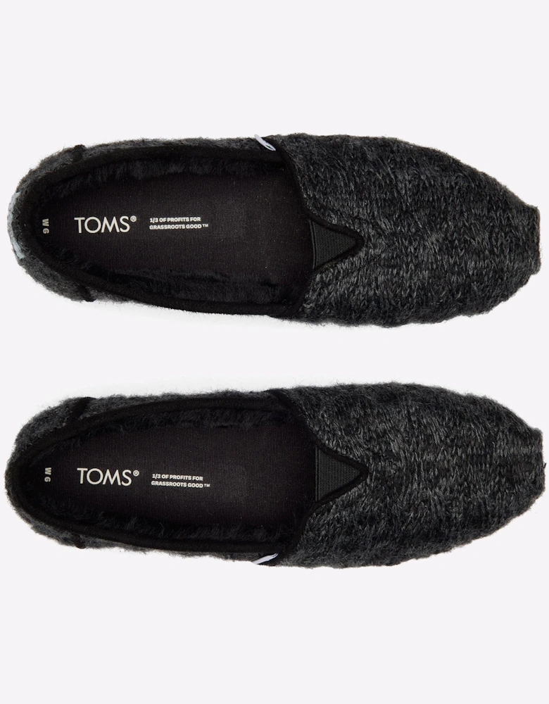 Toms Alpargata Cloudbound Slippers Womens Black