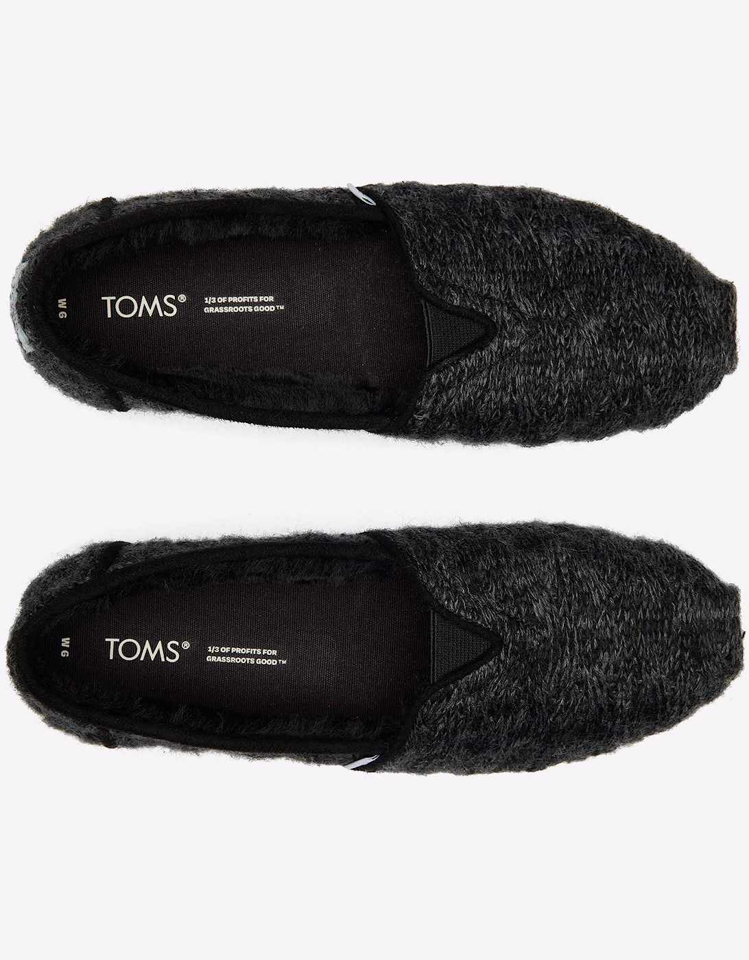 Toms Alpargata Cloudbound Slippers Womens Black