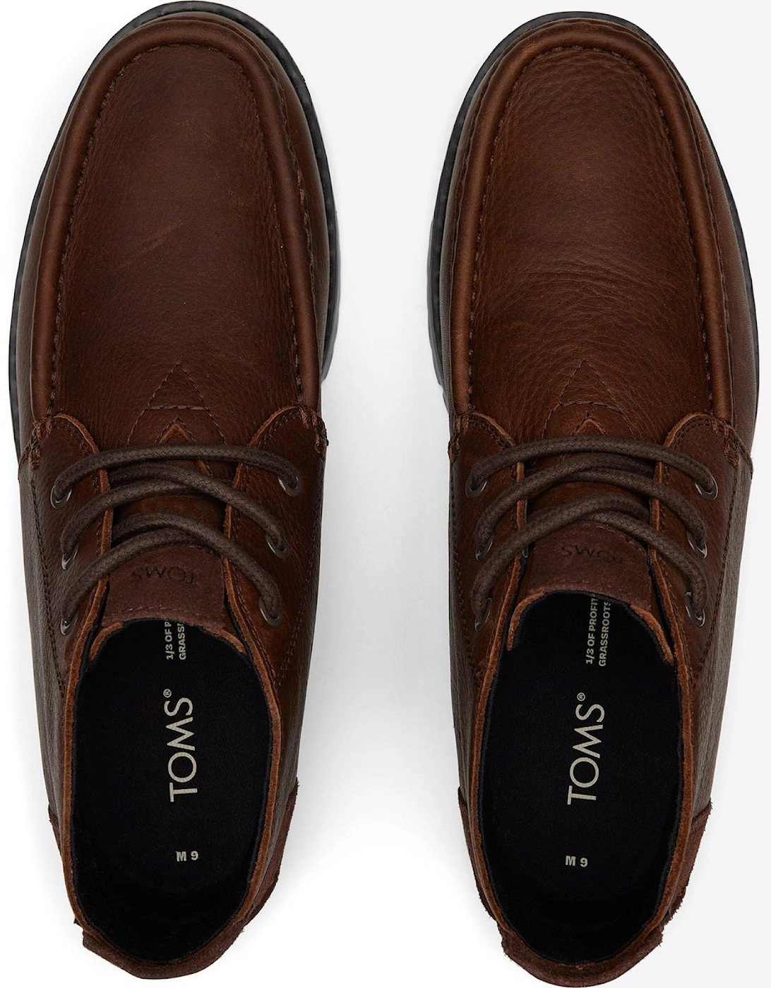 Toms Navi Moc Chukka Boot Mens Brown