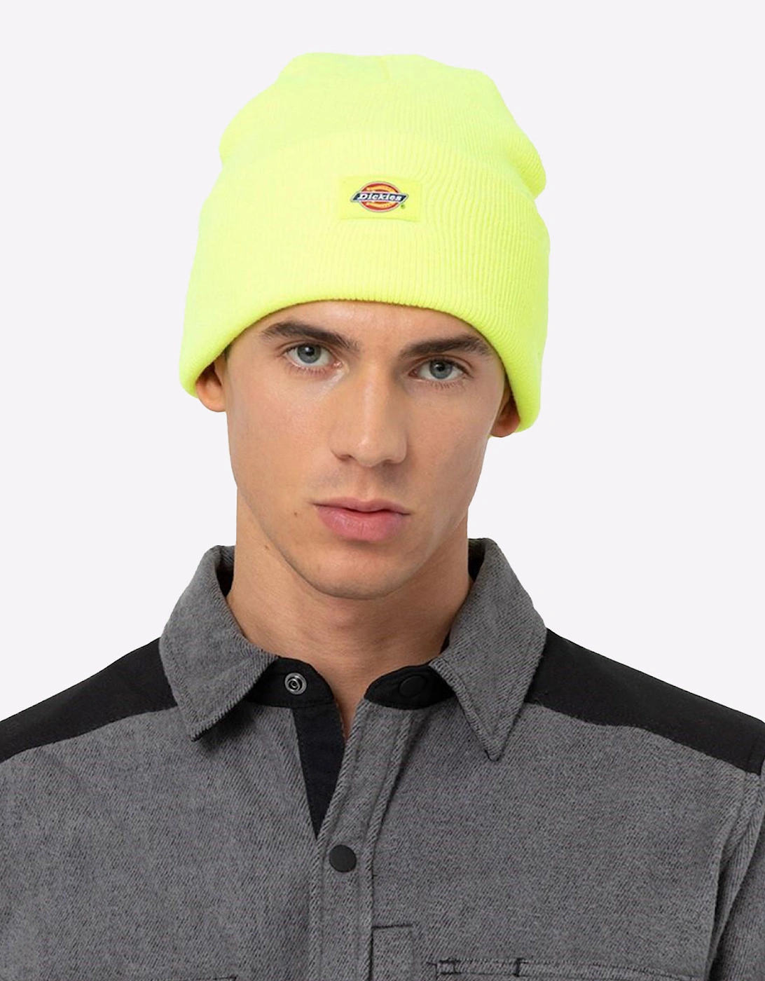 Dickies Acrylic Cuffed Beanie Mens Neon Yellow