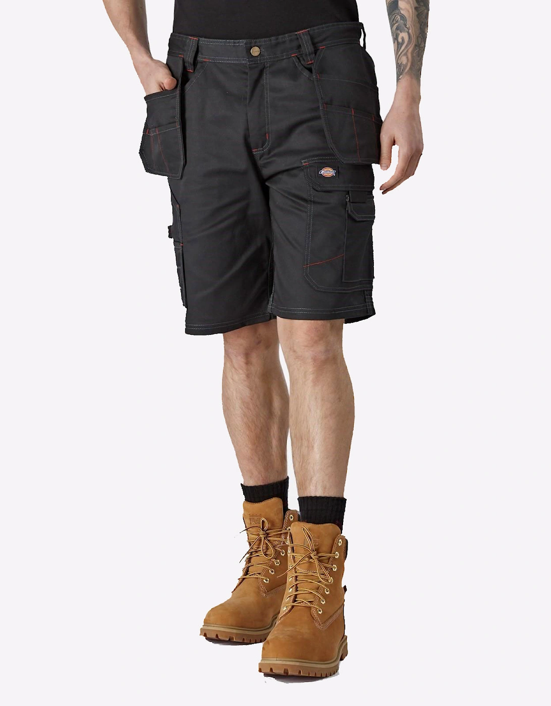 Dickies Redhawk Pro Work Shorts Mens Black