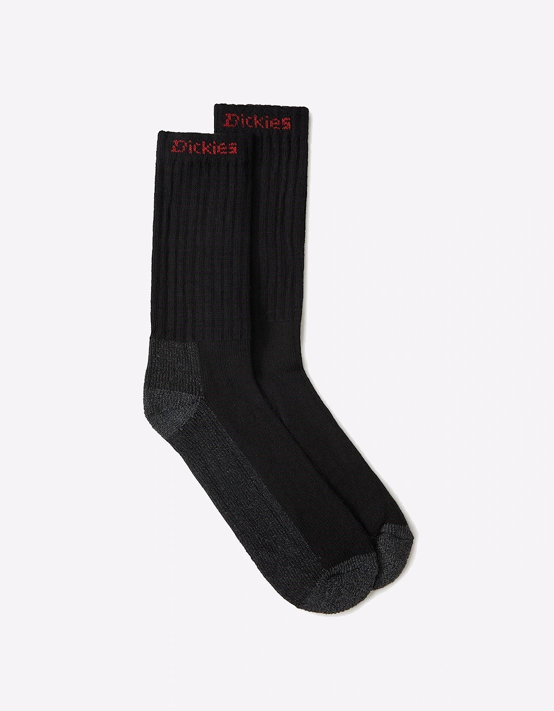 Dickies Industrial Work Socks Mens Black