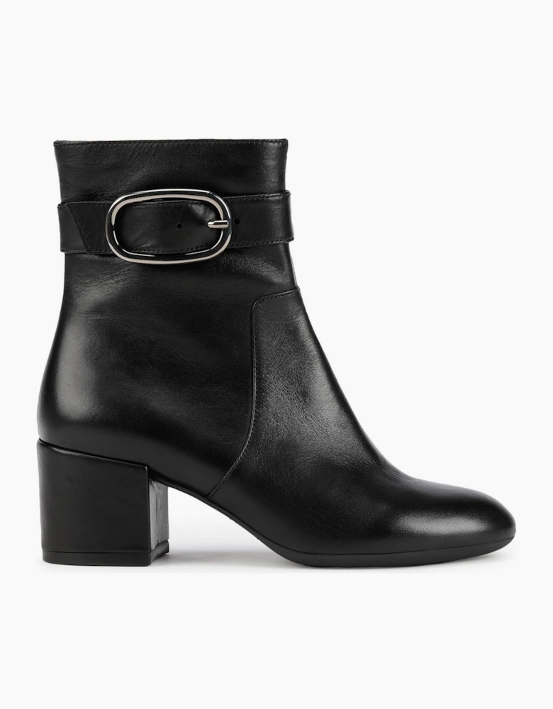Geox Eleana Womens Ankle Boots Black