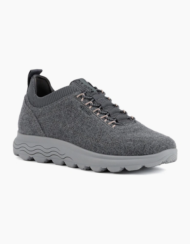 Geox D Spherica A Womens Trainers Anthracite