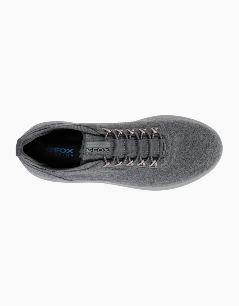 Geox D Spherica A Womens Trainers Anthracite