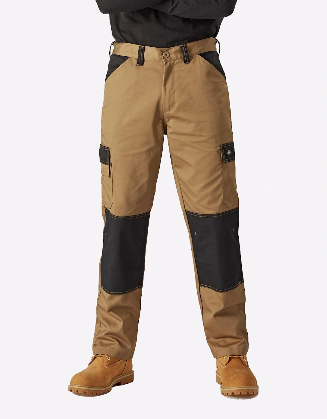 Dickies Everyday Trousers (Straight) Mens Khaki/Black