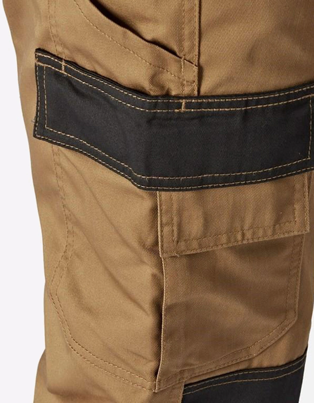 Dickies Everyday Trousers (Straight) Mens Khaki/Black