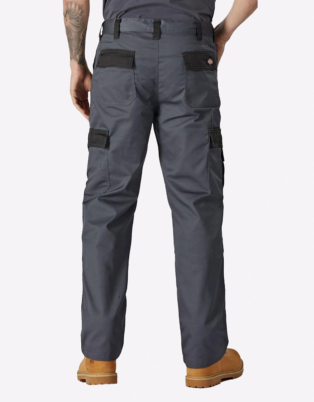 Dickies Everyday Trousers (Long) Mens Grey/Black