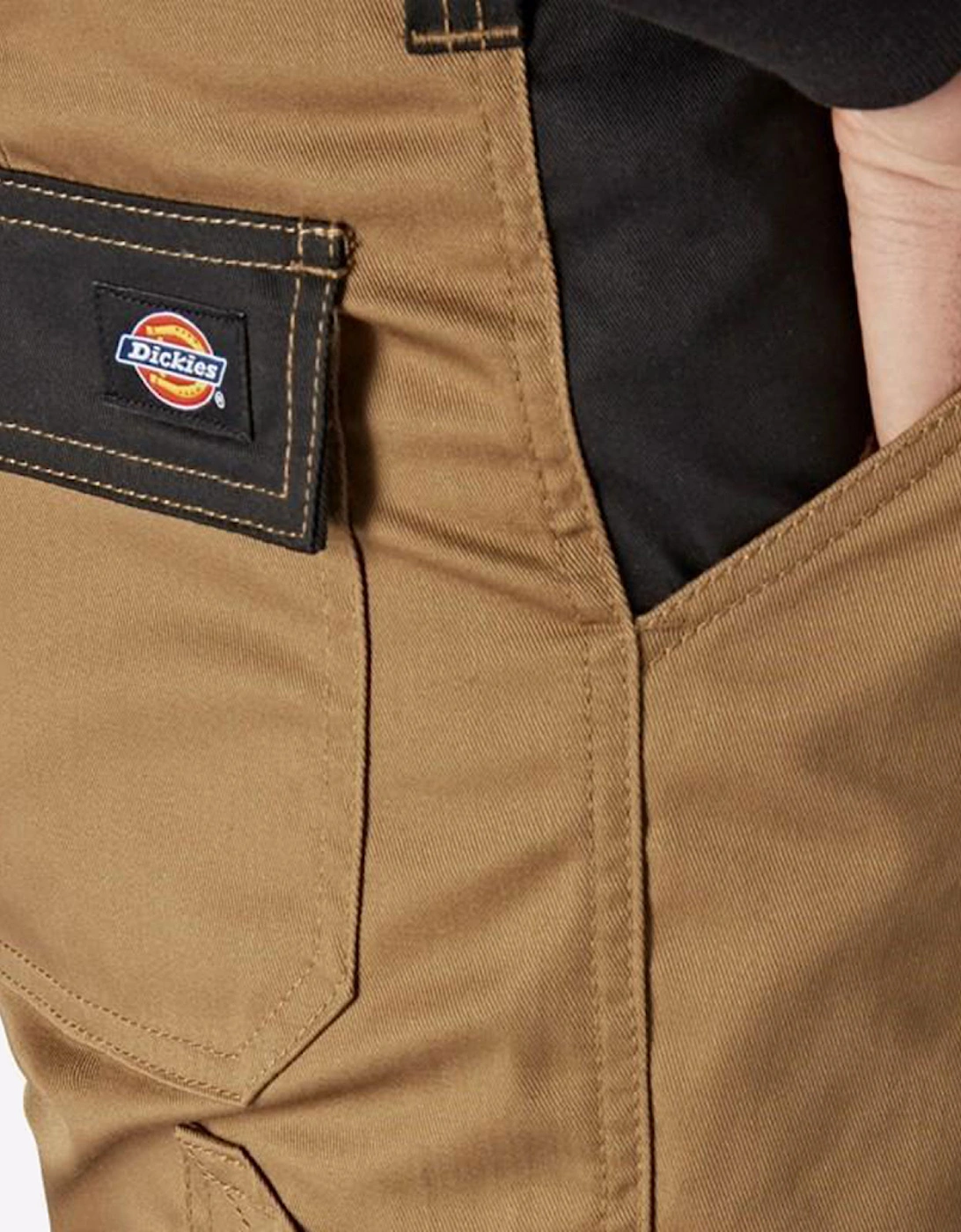 Dickies Everyday Trousers (Regular) Mens Khaki/Black