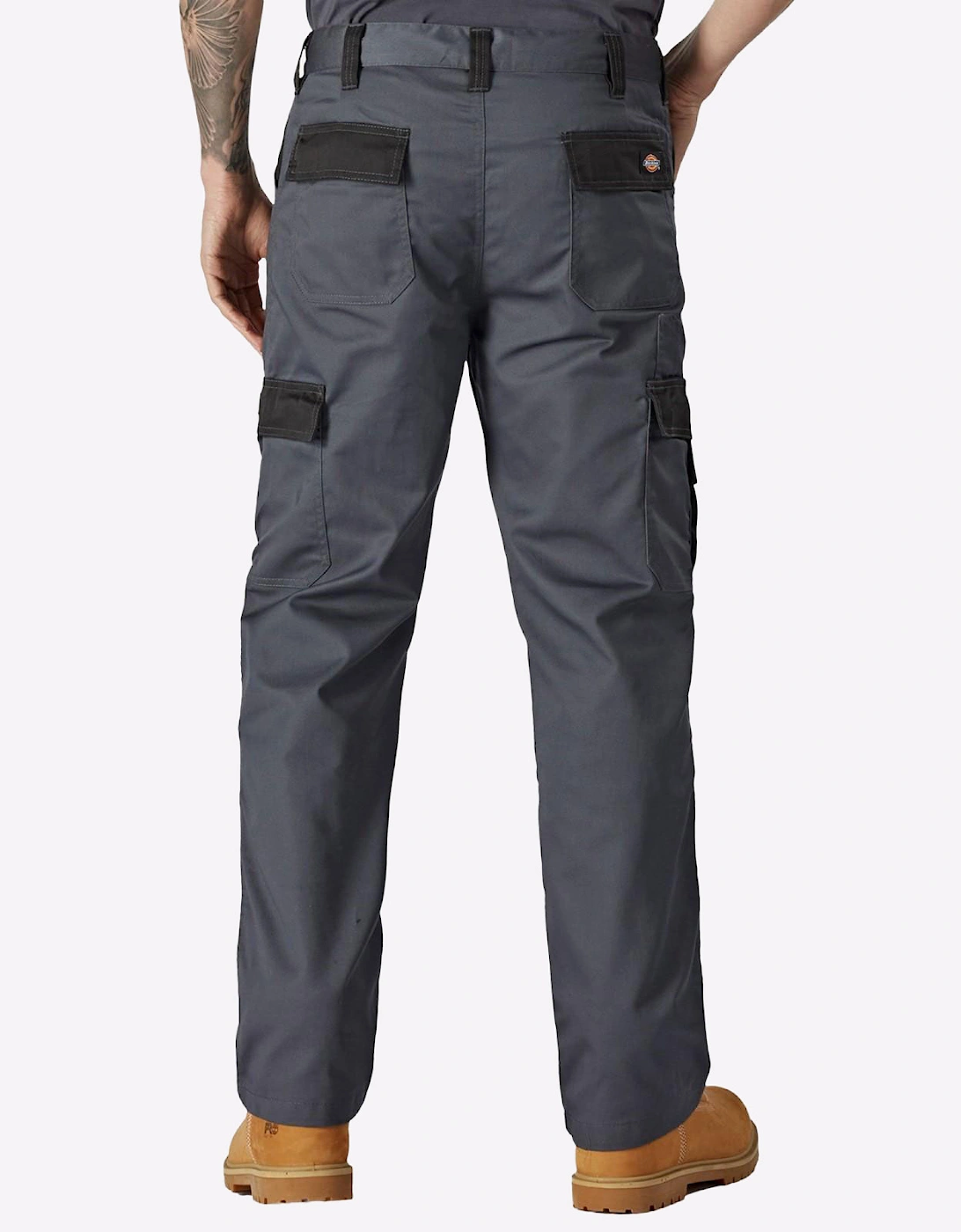 Dickies Everyday Trousers (32R Regular Leg) Mens Slate Grey / Black