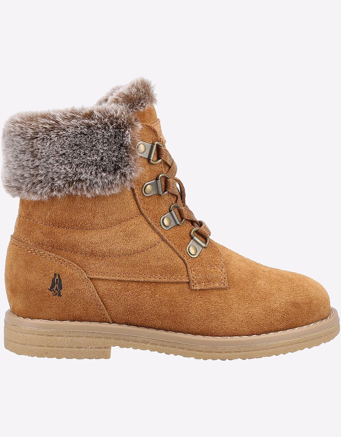 Hush Puppies Girl's Hush Puppies Mini Florence Junior Boots Tan - Brown