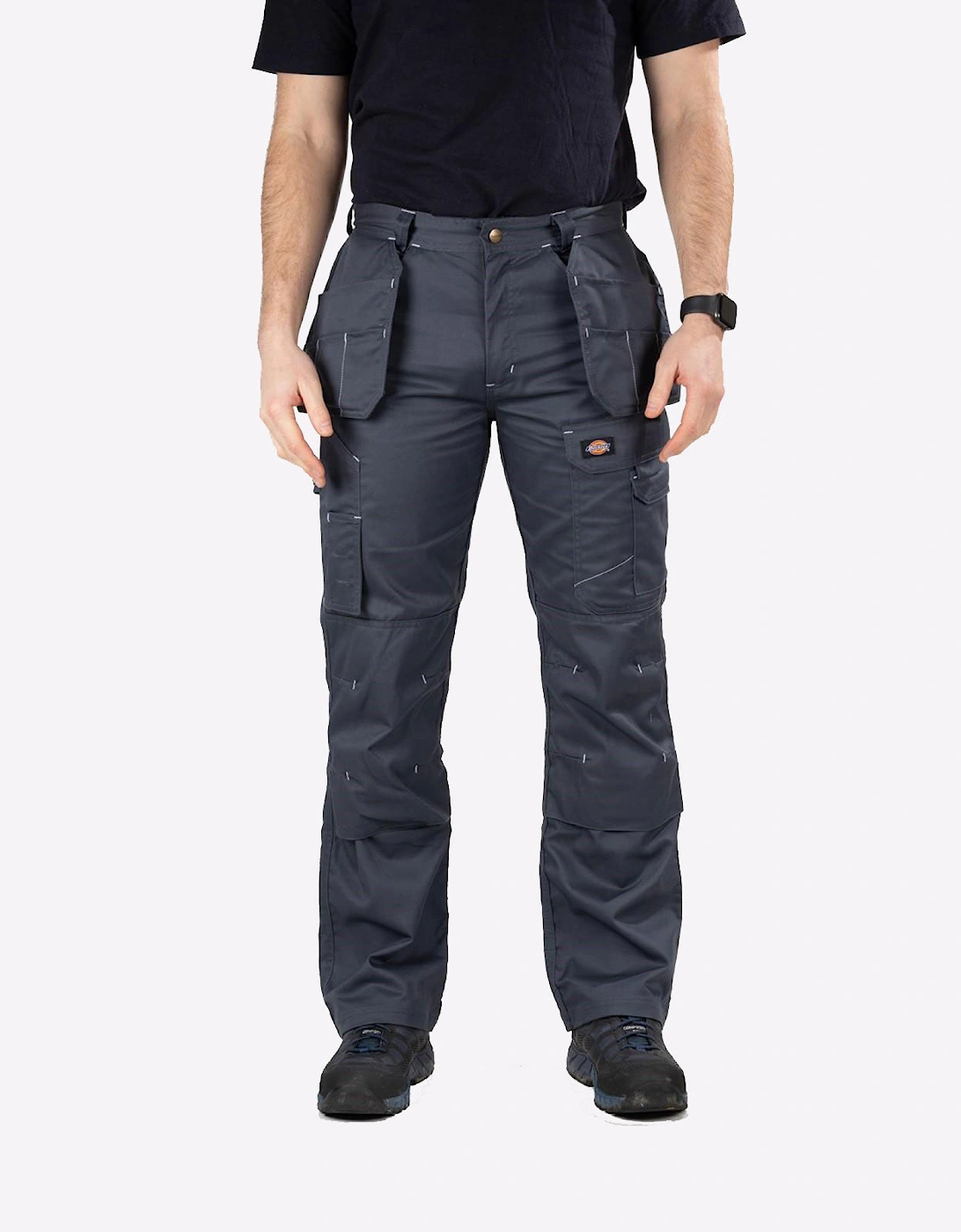 Dickies Redhawk Pro Trousers (Long) Mens Grey