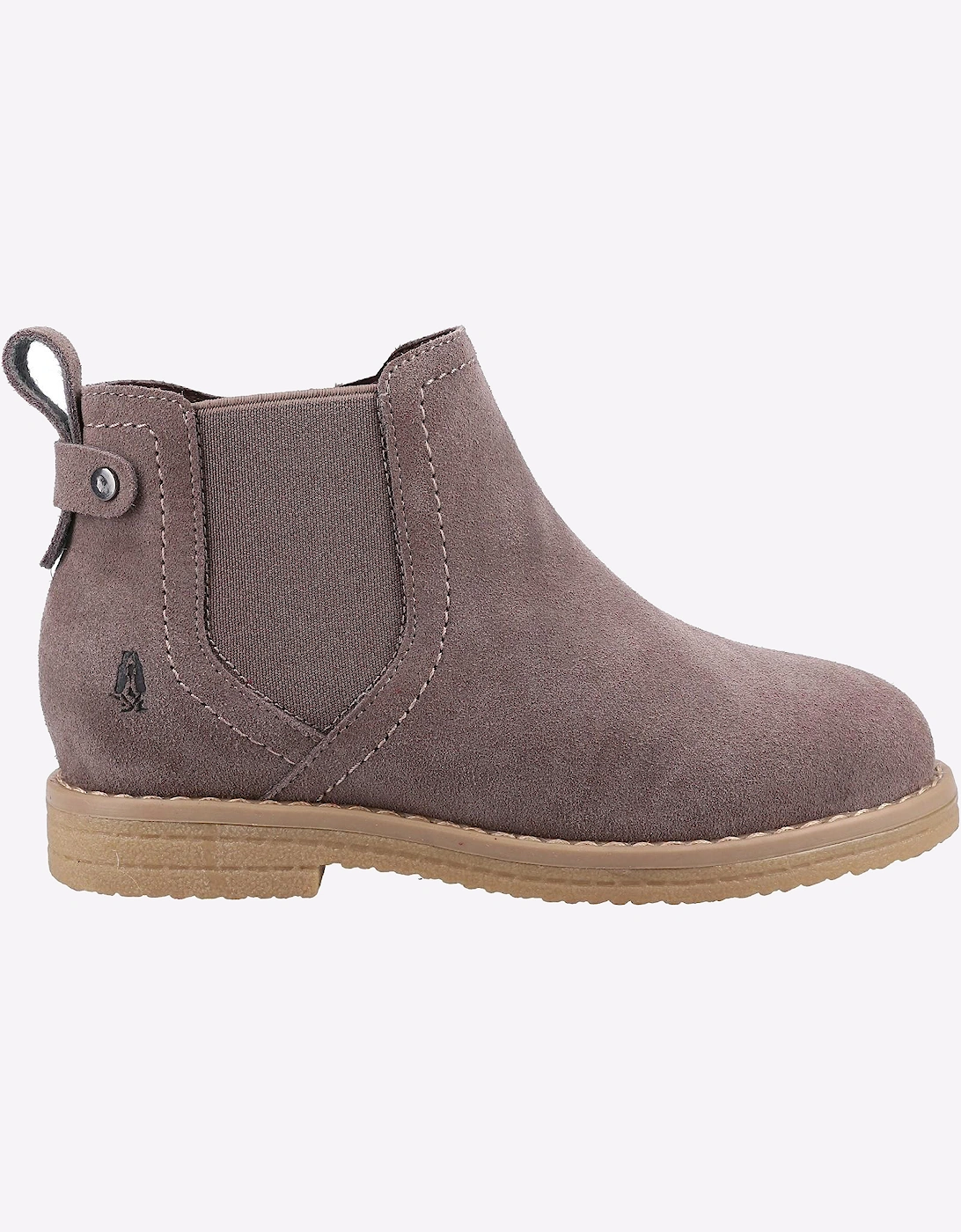 Hush Puppies Mini Maddy Memory Foam Junior Boots Grey