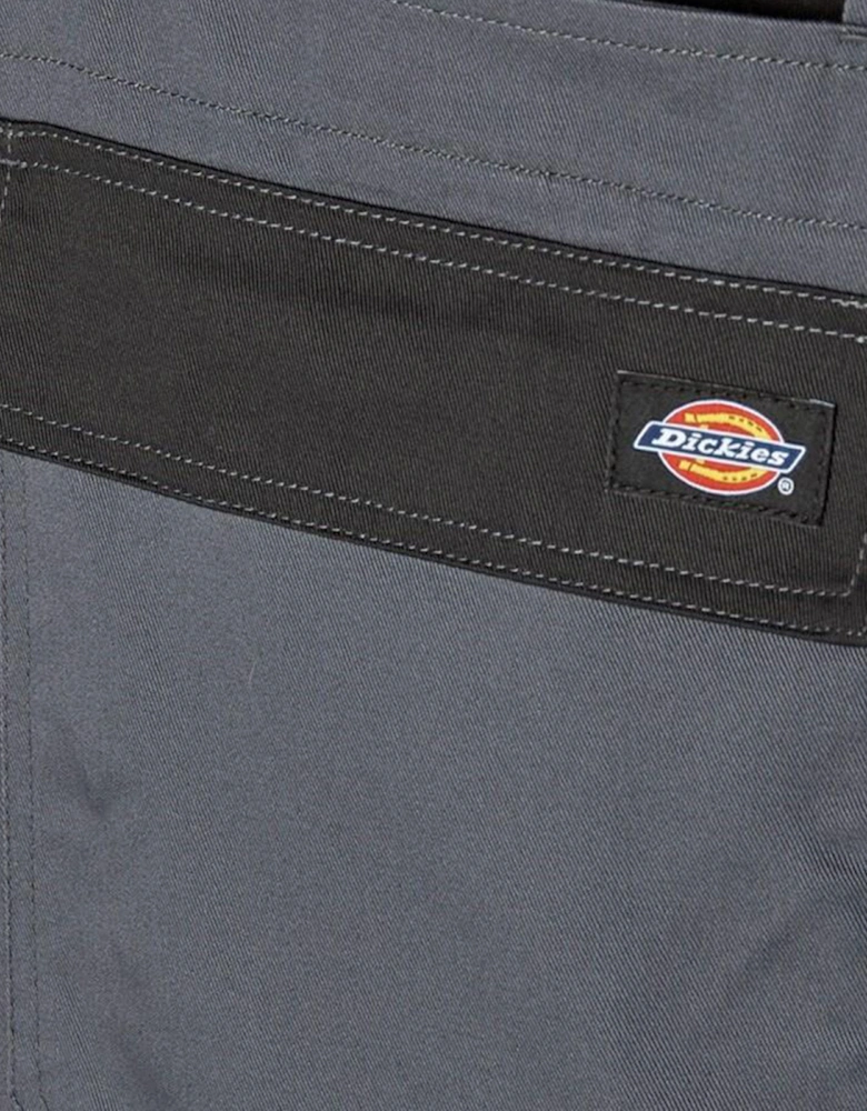 Dickies Everyday Bib and Brace Mens Slate Grey/Black