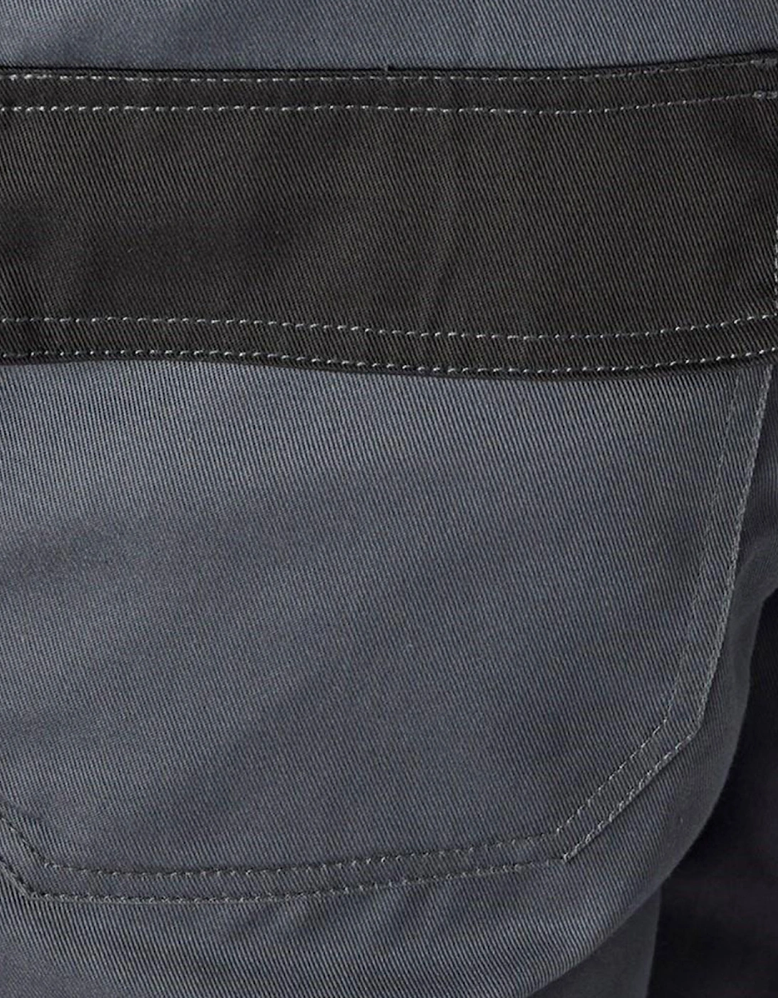 Dickies Everyday Bib and Brace Mens Slate Grey/Black