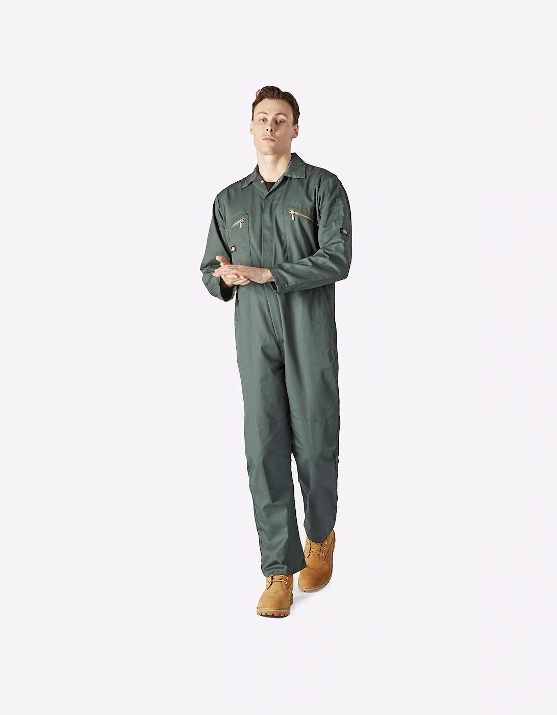 Dickies Redhawk Coverall Mens Lincoln Green