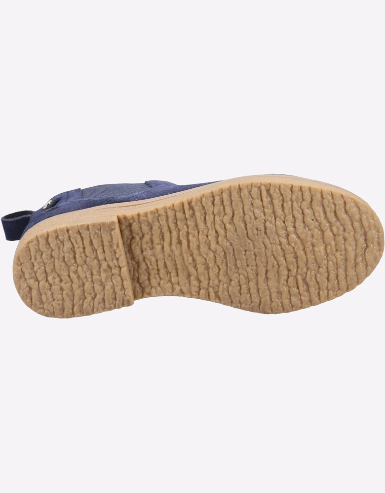 Hush Puppies Mini Maddy Memory Foam Junior Boots Navy