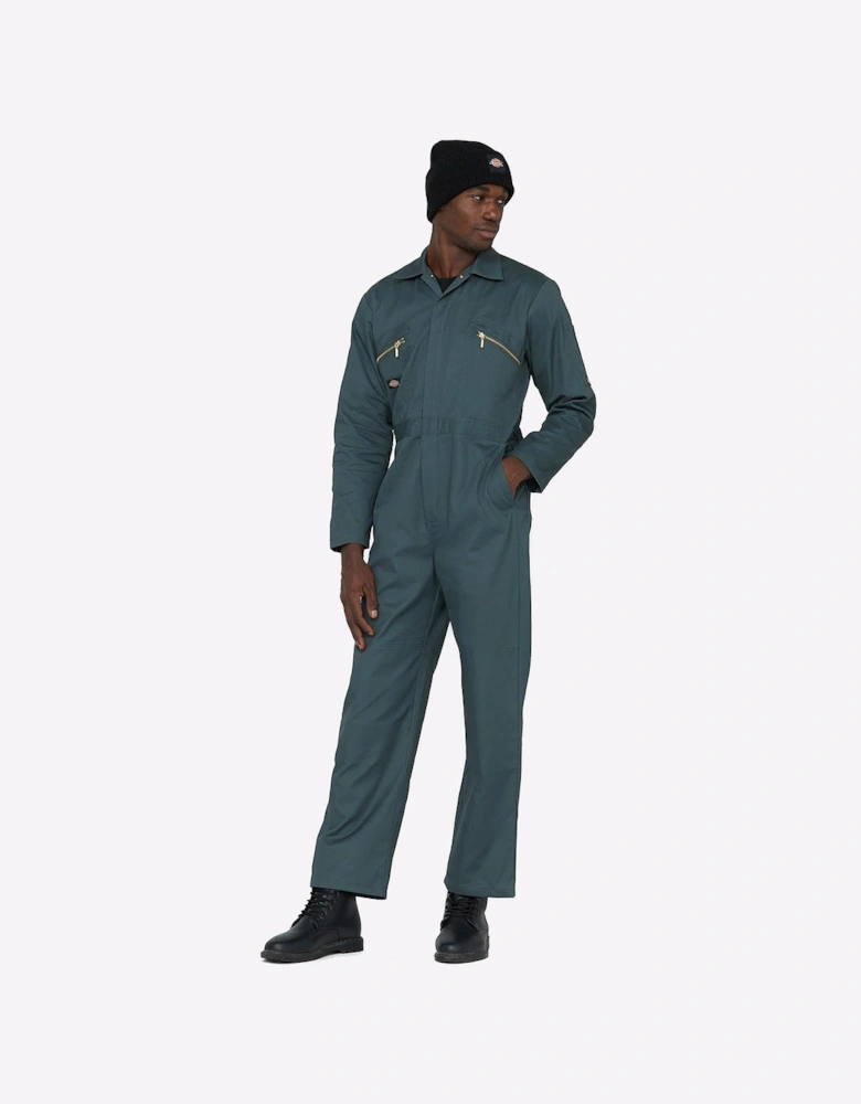 Dickies Redhawk Coverall Mens Rain Forest