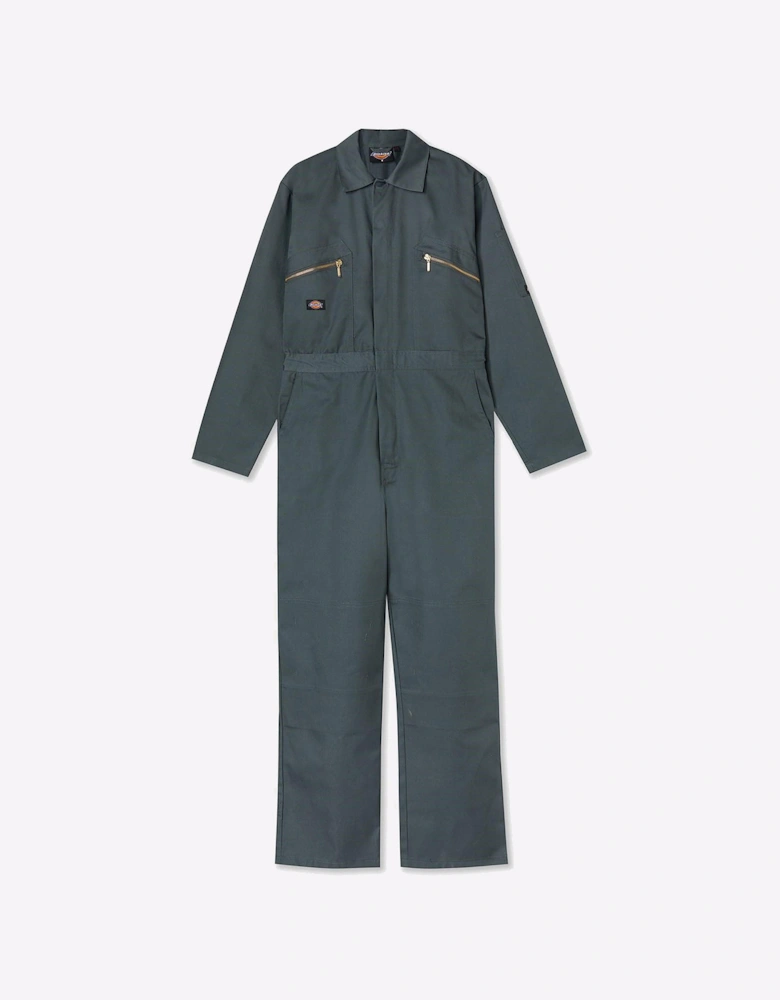 Dickies Redhawk Coverall Mens Rain Forest