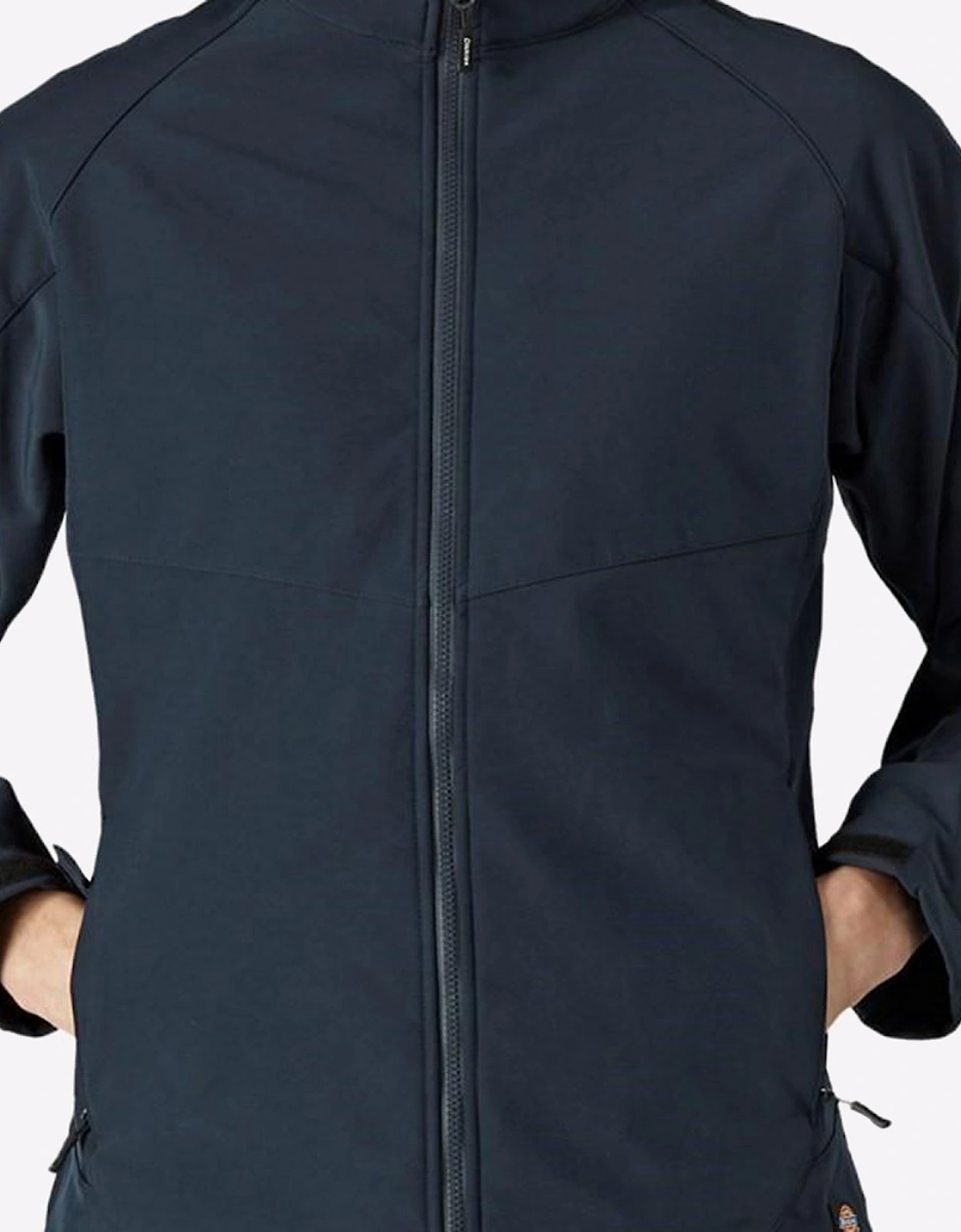 Dickies Softshell Waterproof Jacket Mens Navy Blue