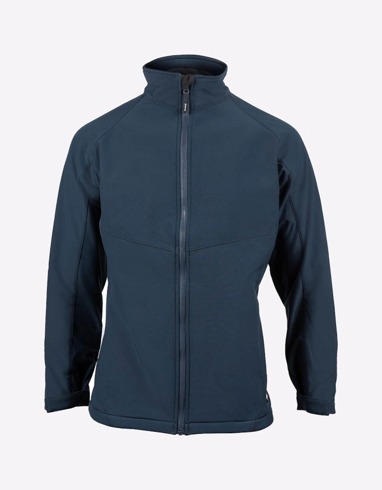 Dickies Softshell Waterproof Jacket Mens Navy Blue