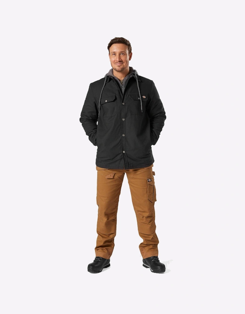 Dickies Duck Shirt Jacket Mens Black