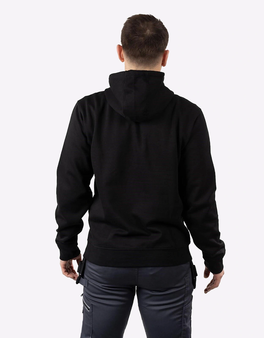 Dickies Logo Graphic Fleece Hoodie Mens Black
