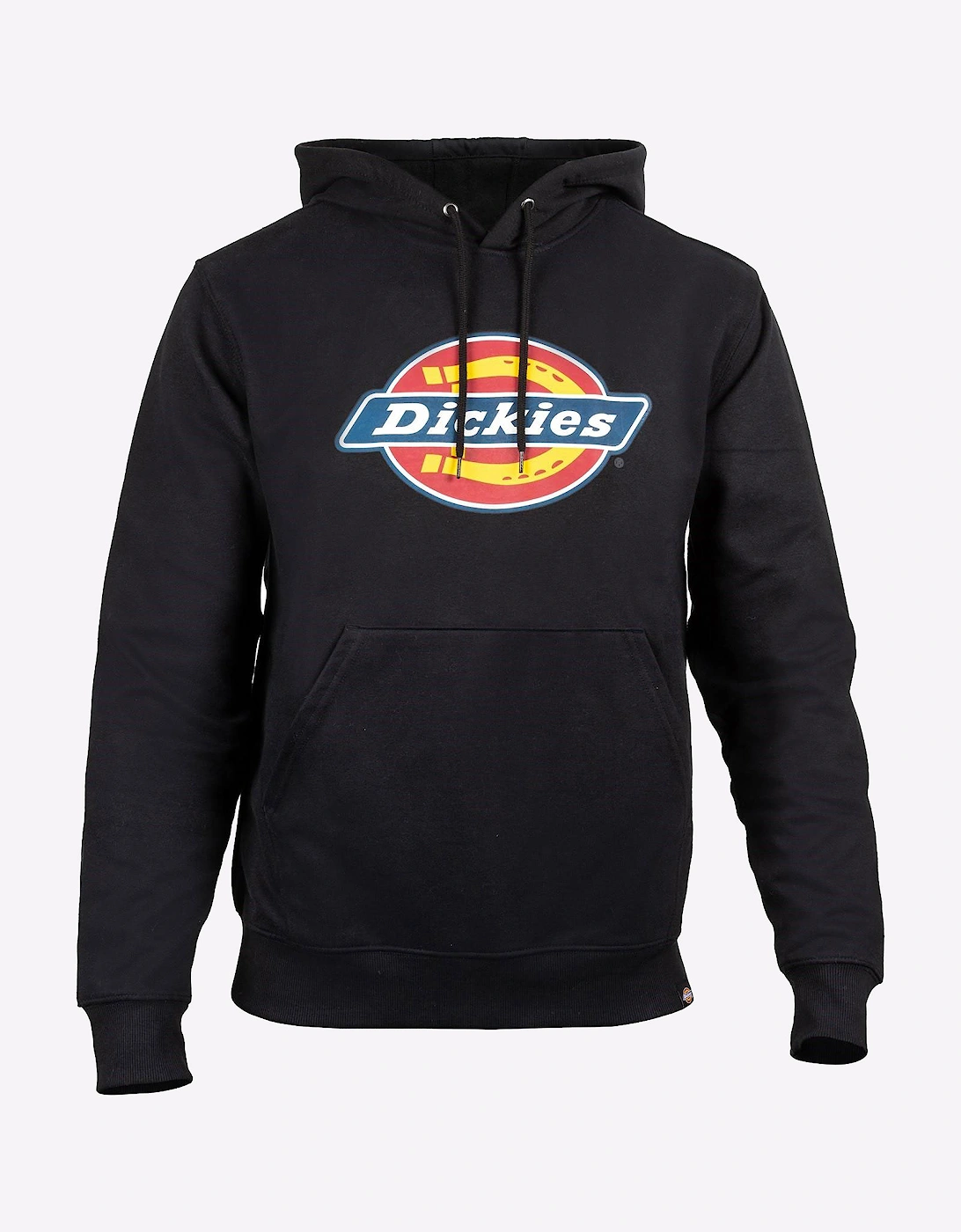 Dickies Logo Graphic Fleece Hoodie Mens Black