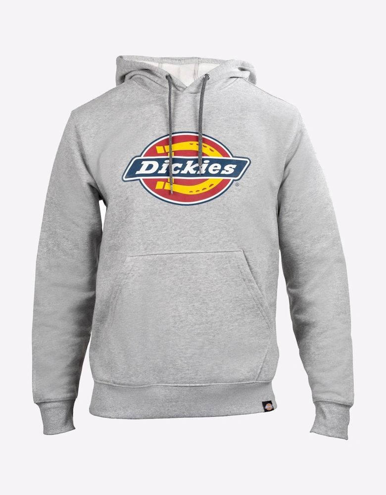 Dickies Logo Graphic Hoodie Mens Heather Grey