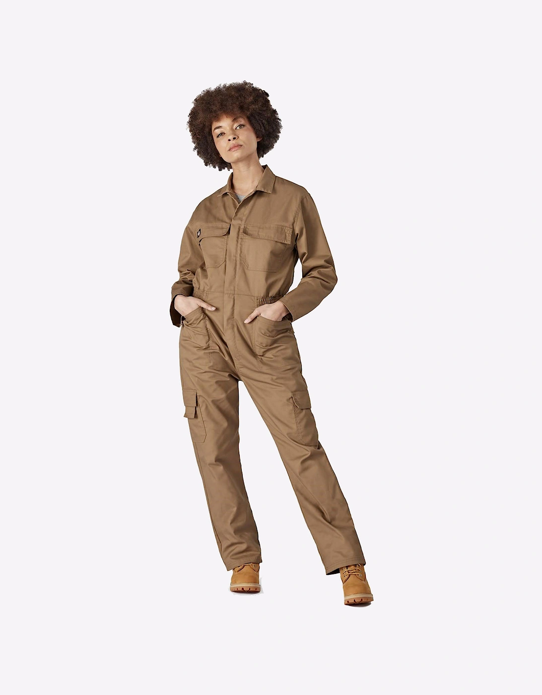 Dickies Everyday Coverall Womens Khaki