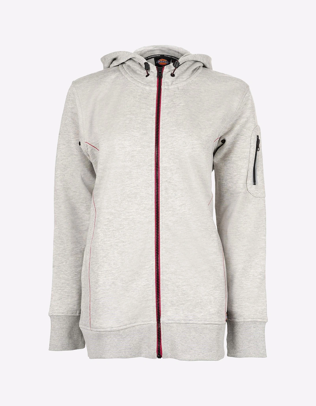 Dickies Perfomance Hoodie Womens Heather Grey