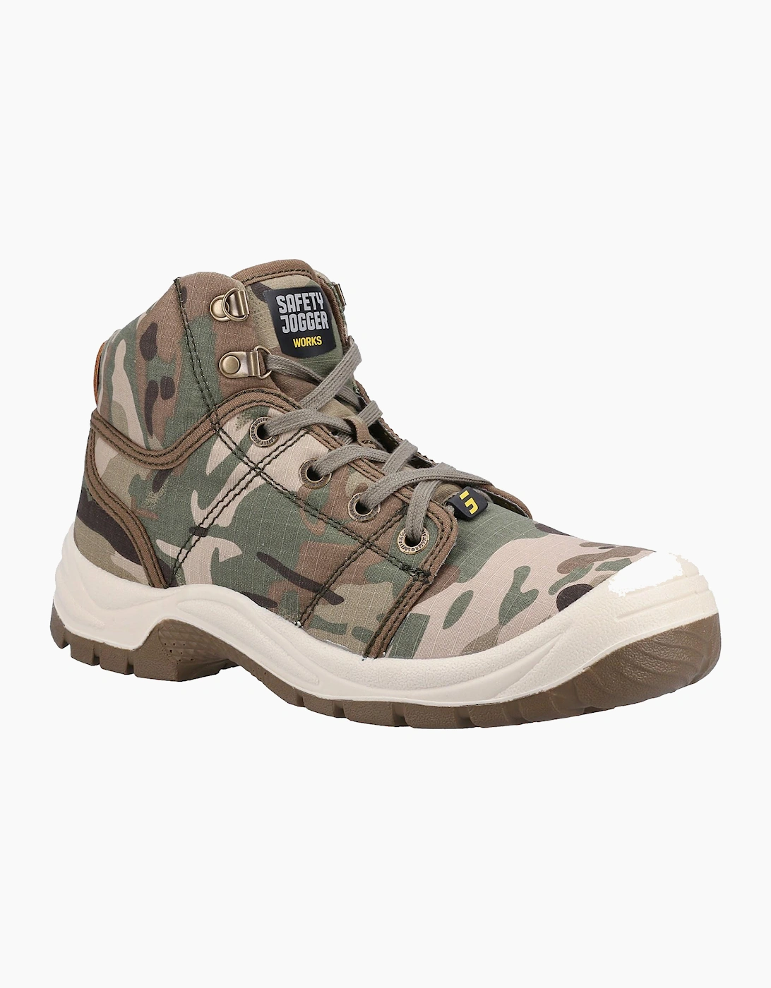 Safety Jogger Desert S1P Mens Safety Boots Multicoloured