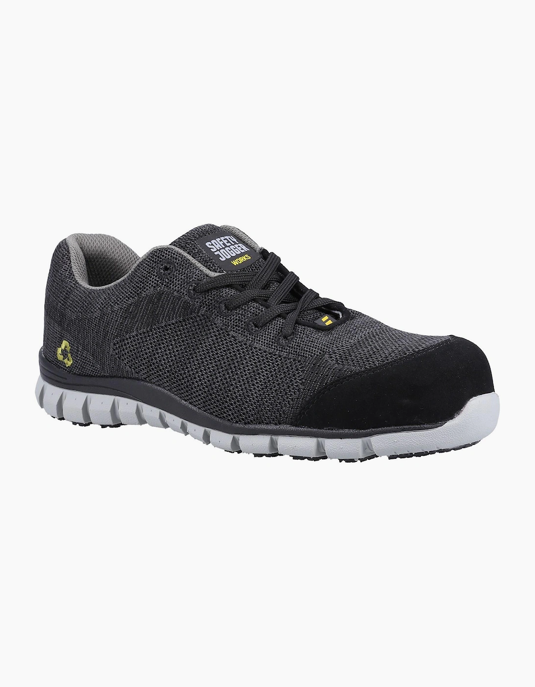 Safety Jogger Morris S1P Mens Safety Trainers Black
