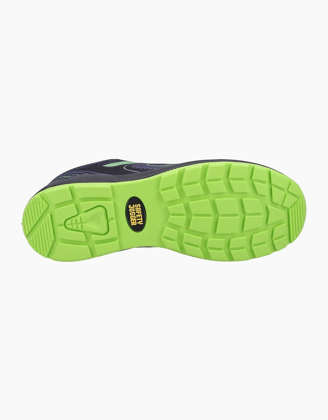 Safety Jogger Cador S1P Mens Safety Trainers Green / Black