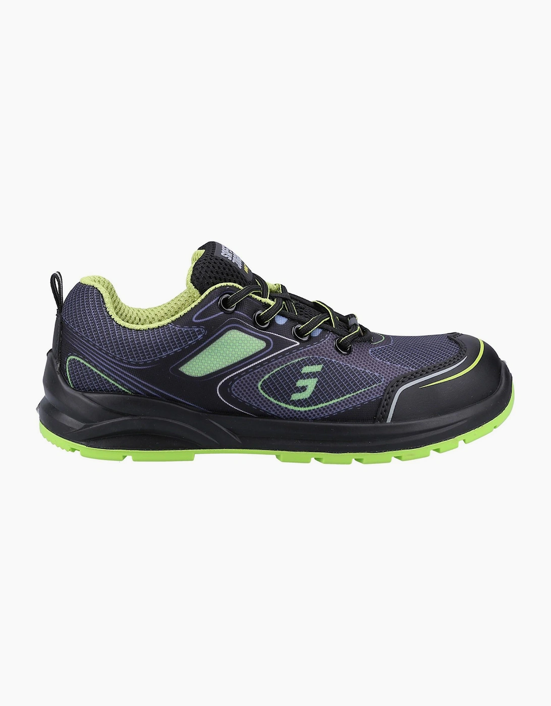 Safety Jogger Cador S1P Mens Safety Trainers Green / Black