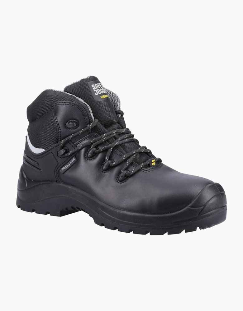 Safety Jogger X430 S3 Waterproof Safety Boots Mens Black
