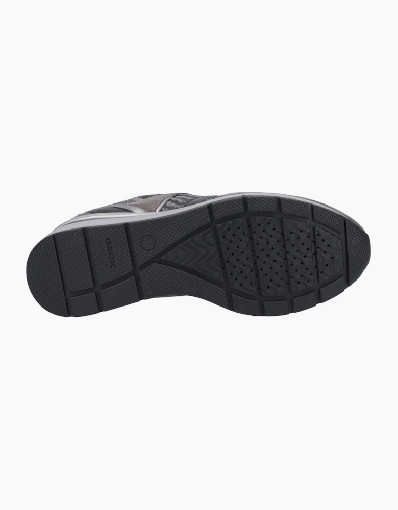Geox D Zosma B Waterproof Womens Trainers Dark Grey