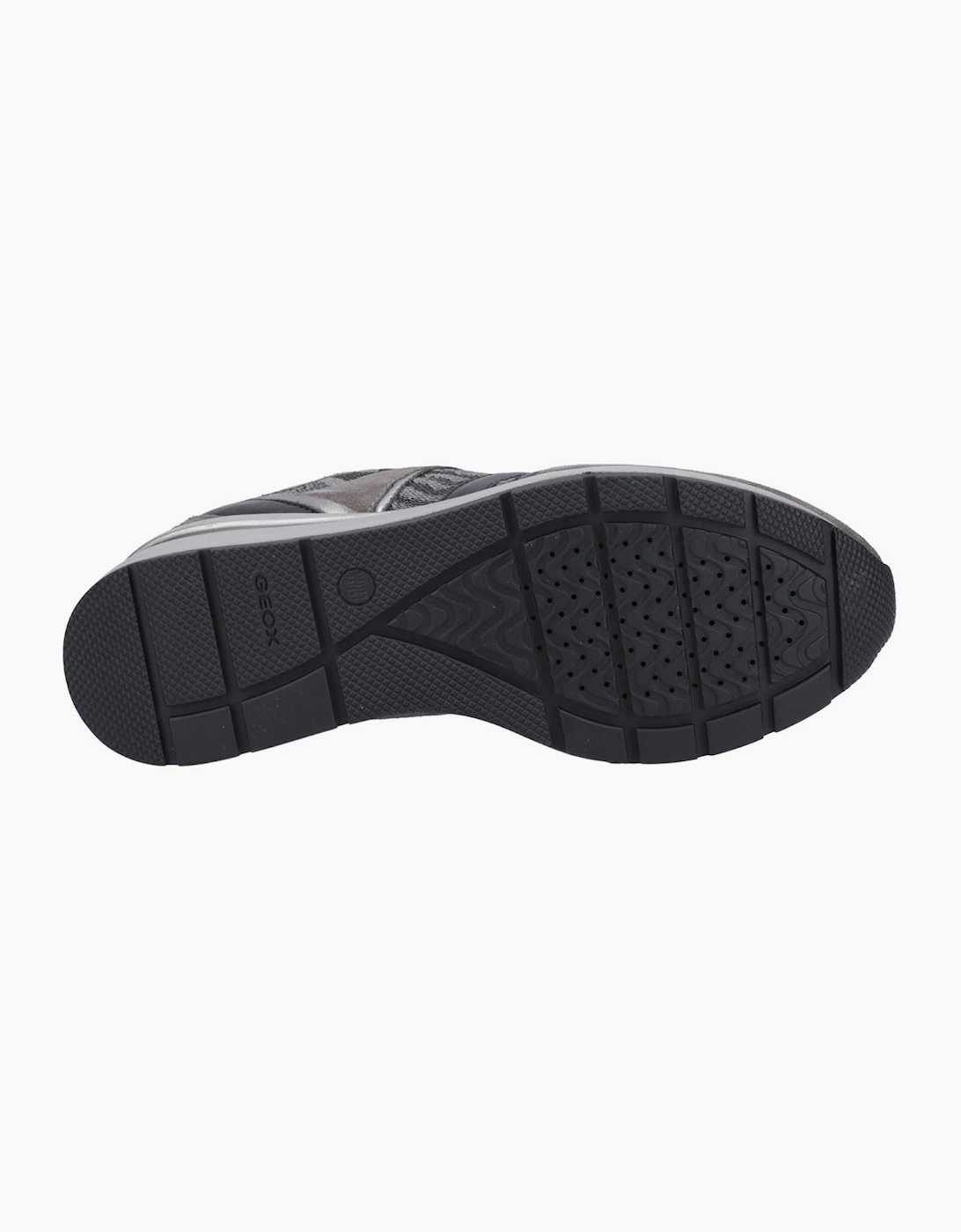 Geox D Zosma B Waterproof Womens Trainers Dark Grey