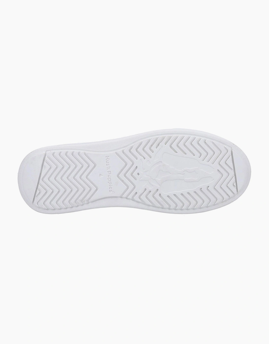 Hush Puppies Camille Leather Womens Shoes White