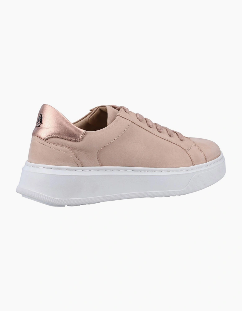 Hush Puppies Camille Leather Womens Shoes Blush