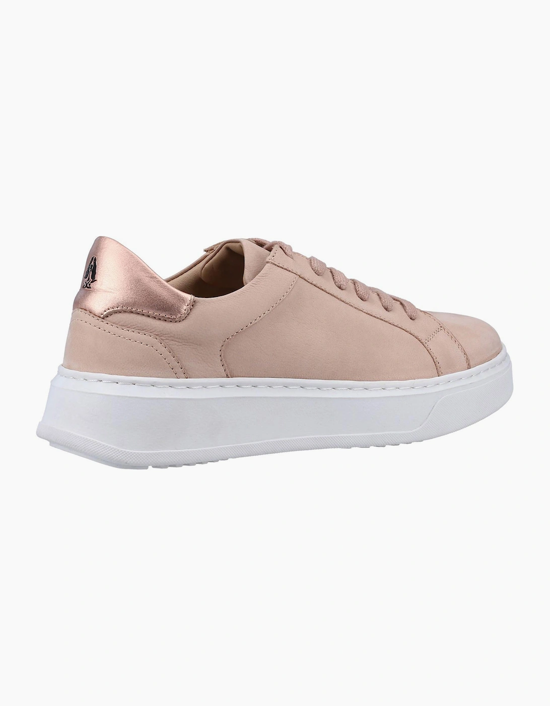 Hush Puppies Camille Leather Womens Shoes Blush