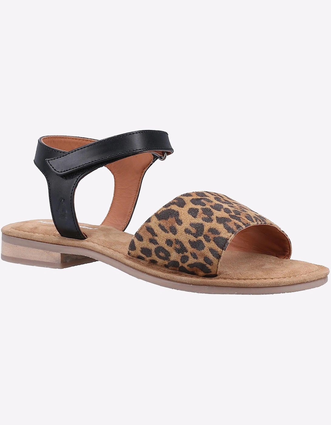 Hush Puppies Annabelle Memory Foam Womens Sandals Leopard / Black