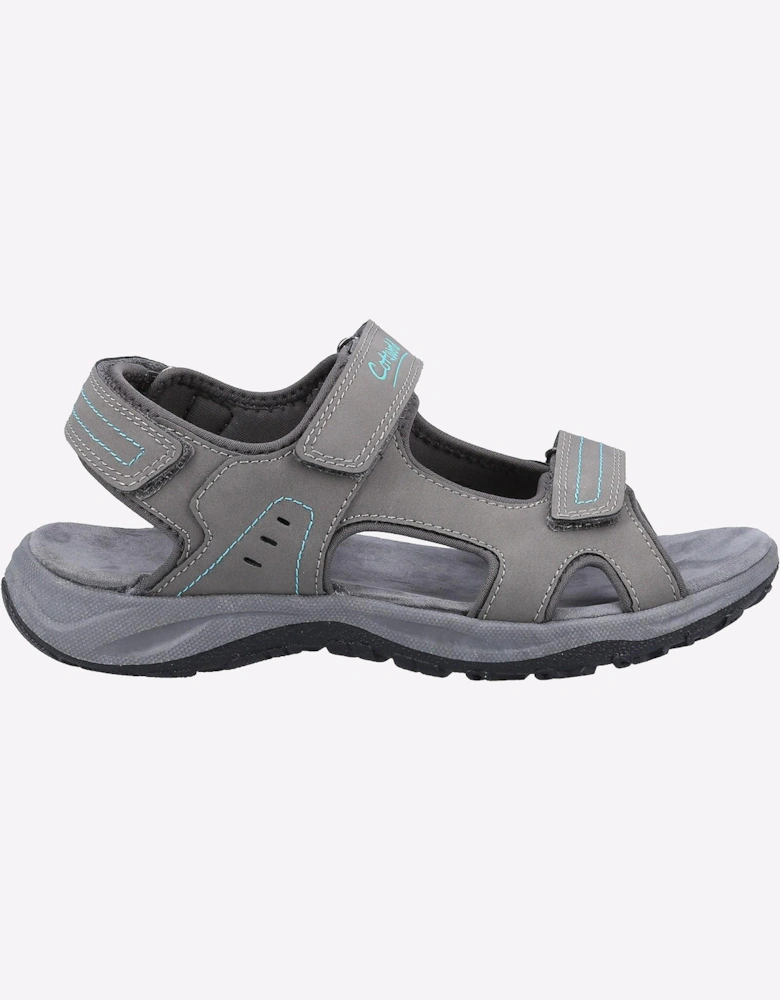 Cotswold Freshford Recycled Sandal Womens Grey / Turquoise