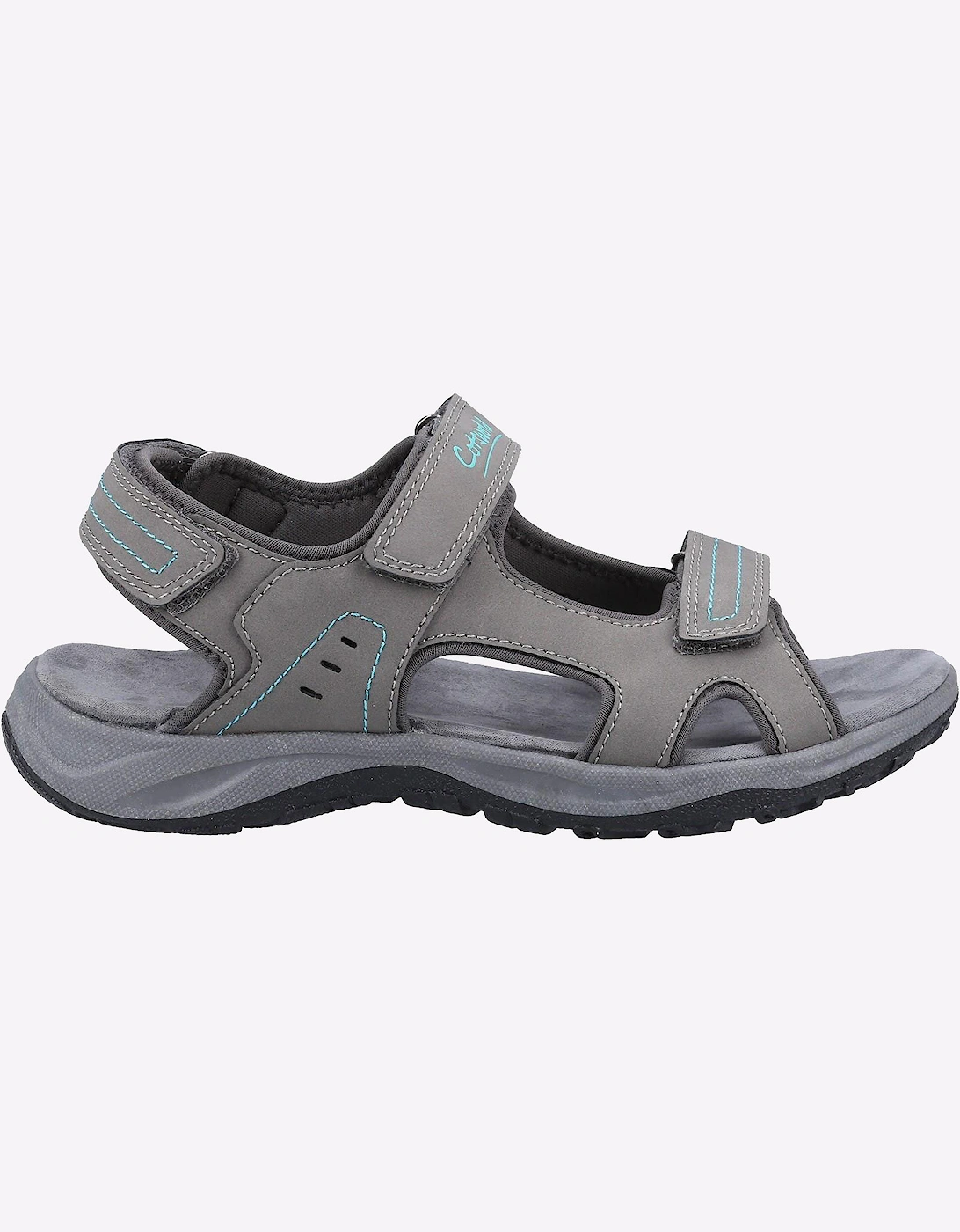 Cotswold Freshford Recycled Sandal Womens Grey / Turquoise