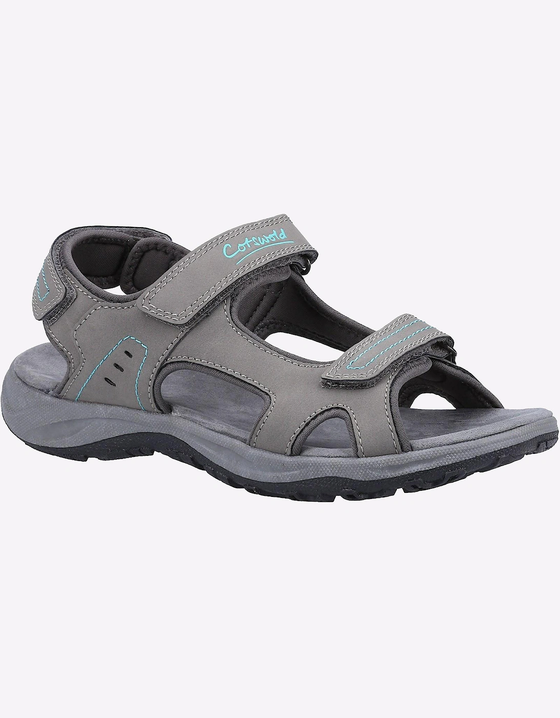 Cotswold Freshford Recycled Sandal Womens Grey / Turquoise