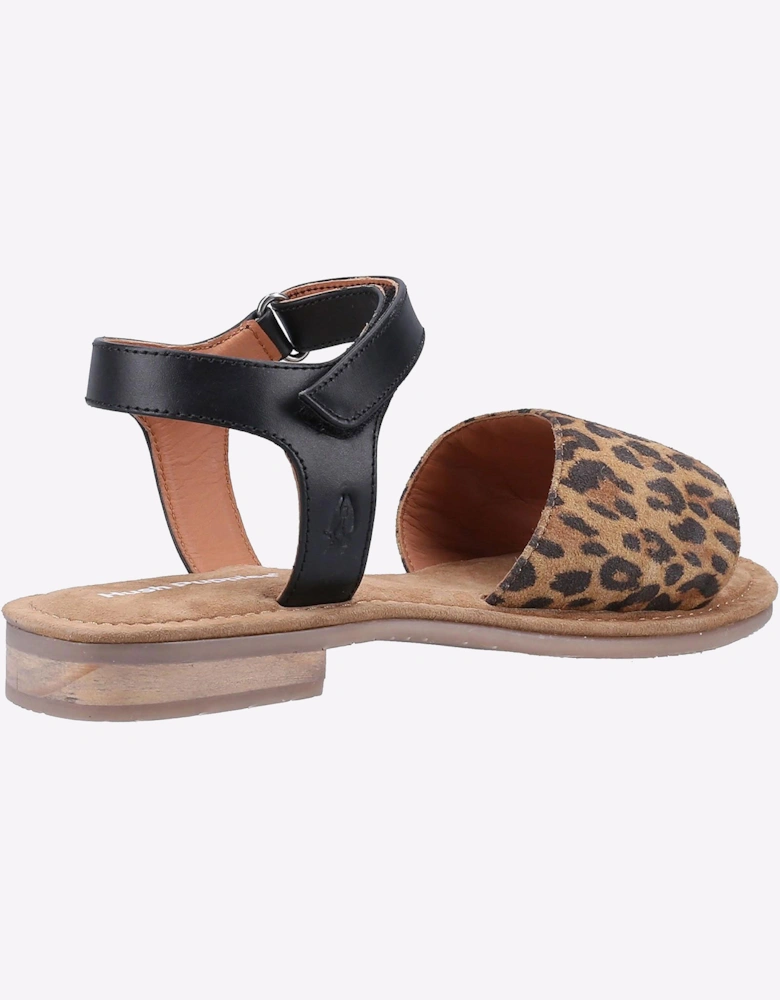 Hush Puppies Annabelle Memory Foam Womens Sandals Leopard / Black