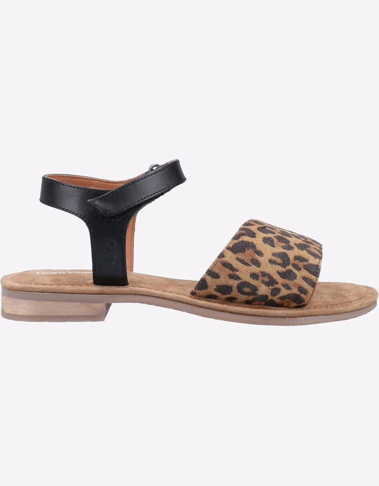 Hush Puppies Annabelle Memory Foam Womens Sandals Leopard / Black